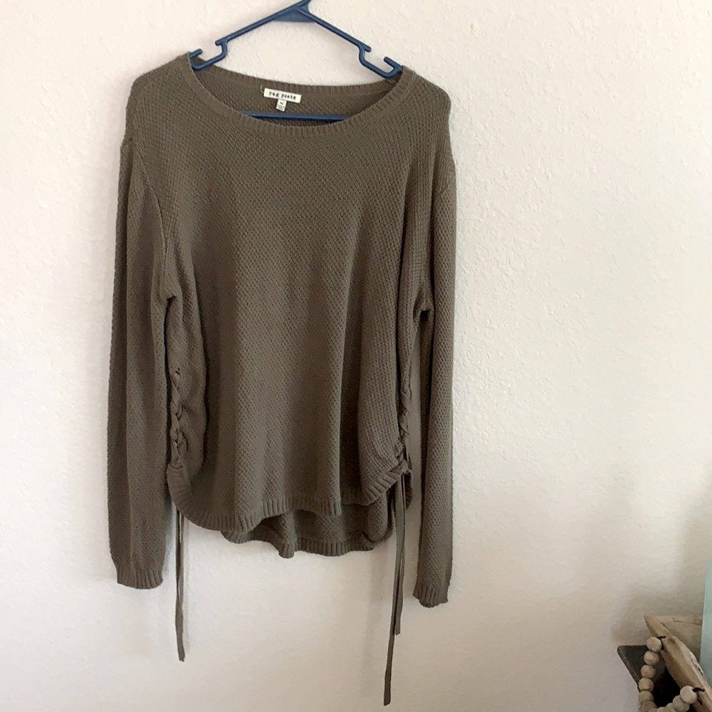 Side Tie Sweater